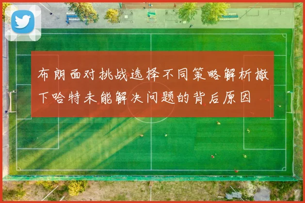 布朗面对挑战选择不同策略解析撤下哈特未能解决问题的背后原因